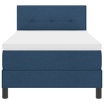 Casa si Gradina - Mobilier - Paturi si accesorii - Paturi - Pat cu arcuri cu saltea Albastra 100x200 cm Tesatura - Infinity.ro