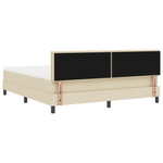 Casa si Gradina - Mobilier - Paturi si accesorii - Paturi - Pat cu arcuri si saltea Bej 180x200 cm - Infinity.ro