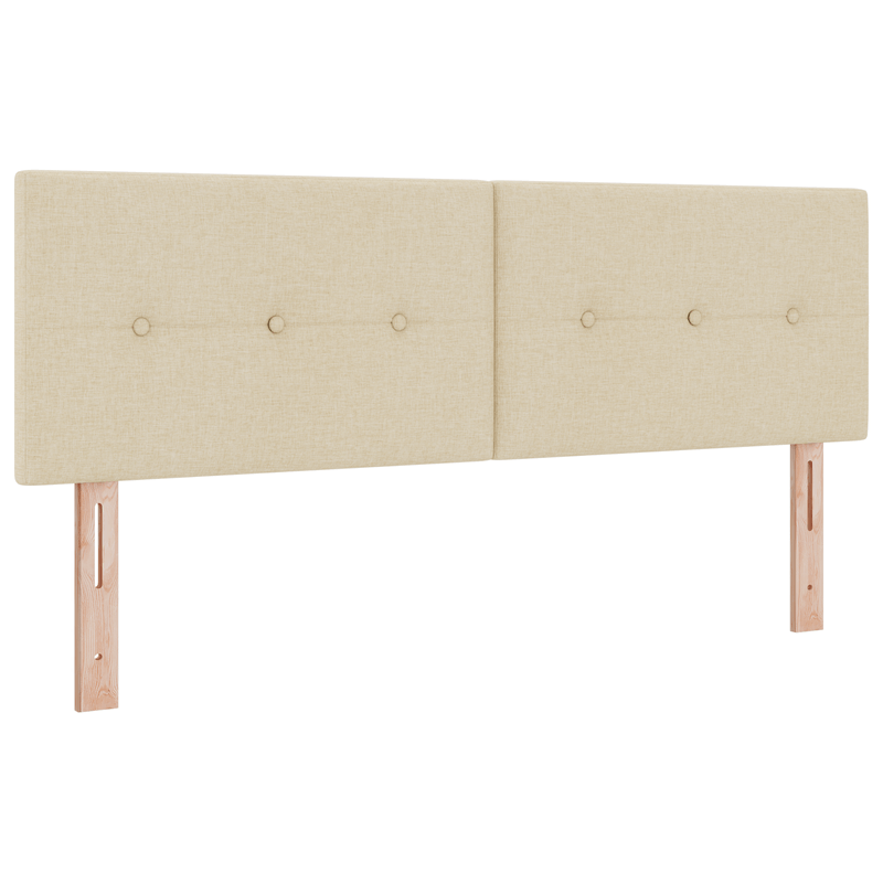 Casa si Gradina - Mobilier - Paturi si accesorii - Paturi - Pat cu saltea  Crem 140x200 cm Fabric - Infinity.ro