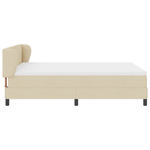 Casa si Gradina - Mobilier - Paturi si accesorii - Paturi - Pat cu saltea  Crem 140x200 cm Fabric - Infinity.ro