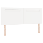 Casa si Gradina - Mobilier - Paturi si accesorii - Paturi - Pat cu arcuri  cu saltea Alb 140x200 cm Piele ecologica - Infinity.ro