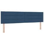 Casa si Gradina - Mobilier - Paturi si accesorii - Paturi - Pat cu arcuri cu saltea albastra 180x200 cm tesatura - Infinity.ro