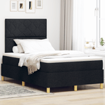 Casa si Gradina - Mobilier - Paturi si accesorii - Paturi - Pat cu Tabara cu Saltea Neagra 120x200 cm Material Textil - Infinity.ro
