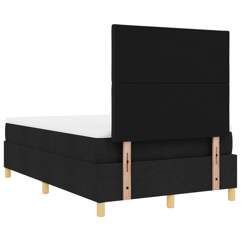 Casa si Gradina - Mobilier - Paturi si accesorii - Paturi - Pat cu Tabara cu Saltea Neagra 120x200 cm Material Textil - Infinity.ro