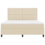Casa si Gradina - Mobilier - Paturi si accesorii - Paturi - Pat cu arcuri cu saltea Crem Super King - Infinity.ro
