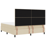 Casa si Gradina - Mobilier - Paturi si accesorii - Paturi - Pat cu arcuri cu saltea Crem Super King - Infinity.ro
