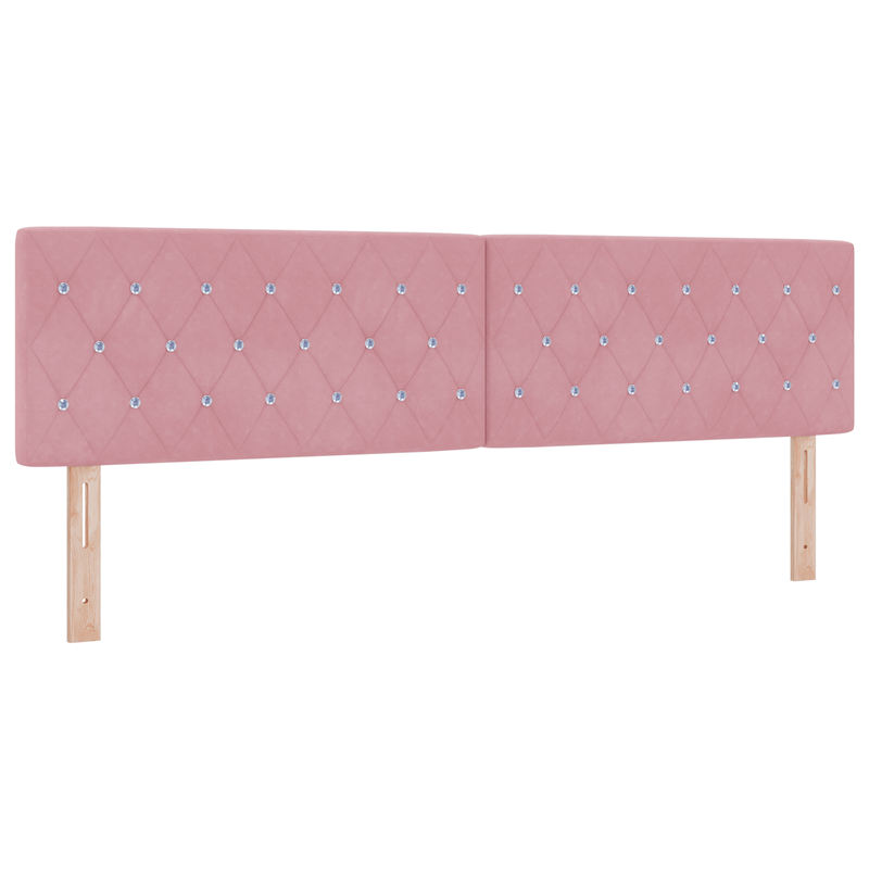 Casa si Gradina - Mobilier - Paturi si accesorii - Paturi - Pat cu arcuri si saltea roz 180x200 cm - Infinity.ro