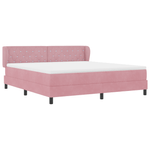 Casa si Gradina - Mobilier - Paturi si accesorii - Paturi - Pat cu arcuri si saltea roz 180x200 cm - Infinity.ro