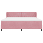 Casa si Gradina - Mobilier - Paturi si accesorii - Paturi - Pat cu arcuri si saltea roz 180x200 cm - Infinity.ro