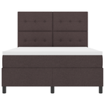 Casa si Gradina - Mobilier - Saltele si somiere - Somiere - Somiera cu saltea maro inchis 140x190 cm din material - Infinity.ro