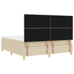 Casa si Gradina - Mobilier - Paturi si accesorii - Paturi - Pat cu saltea crem super king tesatura - Infinity.ro