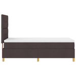 Casa si Gradina - Mobilier - Paturi si accesorii - Paturi - Pat Box Spring cu Saltea Maro inchis 80x200 cm Tesatura - Infinity.ro