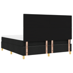 Casa si Gradina - Mobilier - Paturi si accesorii - Paturi - Pat cu arcuri cu saltea Negru Super King - Infinity.ro