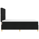 Casa si Gradina - Mobilier - Paturi si accesorii - Paturi - Pat Box Spring cu Saltea Negru 140x200 cm Tesatura - Infinity.ro