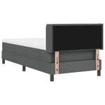 Casa si Gradina - Mobilier - Paturi si accesorii - Paturi - Pat cu Spring  cu Saltea Gri Inchis 80x200 cm Tapitat - Infinity.ro