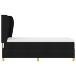 Casa si Gradina - Mobilier - Paturi si accesorii - Paturi - Pat box spring cu saltea, negru, 80x200 cm, textil - Infinity.ro