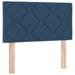 Casa si Gradina - Mobilier - Paturi si accesorii - Paturi - Cadru de Pat cu Saltea Albastru 80x200 cm Textil - Infinity.ro