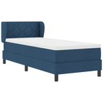 Casa si Gradina - Mobilier - Paturi si accesorii - Paturi - Cadru de Pat cu Saltea Albastru 80x200 cm Textil - Infinity.ro