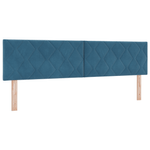 Casa si Gradina - Mobilier - Paturi si accesorii - Paturi - Pat cu somier si saltea Albastru Intunecat 180x200 cm Catifea - Infinity.ro
