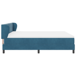 Casa si Gradina - Mobilier - Paturi si accesorii - Paturi - Pat cu somier si saltea Albastru Intunecat 180x200 cm Catifea - Infinity.ro