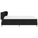 Casa si Gradina - Mobilier - Paturi si accesorii - Paturi - Pat box spring cu saltea, negru, 160x200 cm, textil - Infinity.ro
