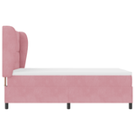Casa si Gradina - Mobilier - Paturi si accesorii - Paturi - Pat cu saltea , roz, 140x200 cm, catifea - Infinity.ro
