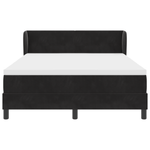 Casa si Gradina - Mobilier - Paturi si accesorii - Paturi - Pat cu saltea  Black 140x200 cm Catifea - Infinity.ro