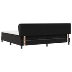 Casa si Gradina - Mobilier - Paturi si accesorii - Paturi - Pat box spring  cu saltea Negru 200x200 cm Catifea - Infinity.ro