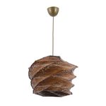 Casa si Gradina - Corpuri si surse de iluminat - Lustre si pendule - Lustra, Opviq, lemn, antichizat, 32x32x65 cm - Infinity.ro