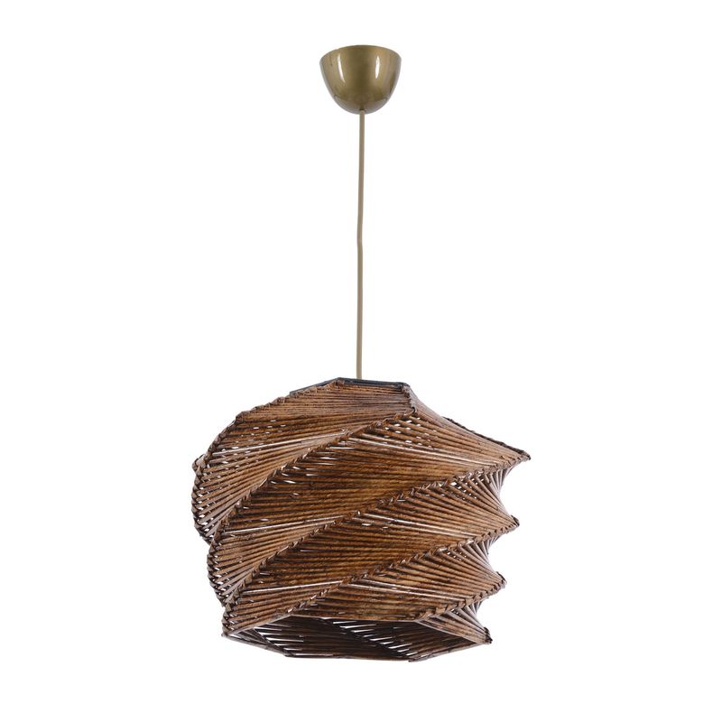 Casa si Gradina - Corpuri si surse de iluminat - Lustre si pendule - Lustra, Opviq, lemn, antichizat, 32x32x65 cm - Infinity.ro