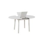 Casa si Gradina - Mobilier - Mese si birouri - Mese bucatarie si dining - Masa extensibila, Hanah Home, pal melaminat, alb, 100x75x100 cm, extensibila pana la 139 cm - Infinity.ro