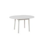 Casa si Gradina - Mobilier - Mese si birouri - Mese bucatarie si dining - Masa extensibila, Hanah Home, pal melaminat, alb, 100x75x100 cm, extensibila pana la 139 cm - Infinity.ro