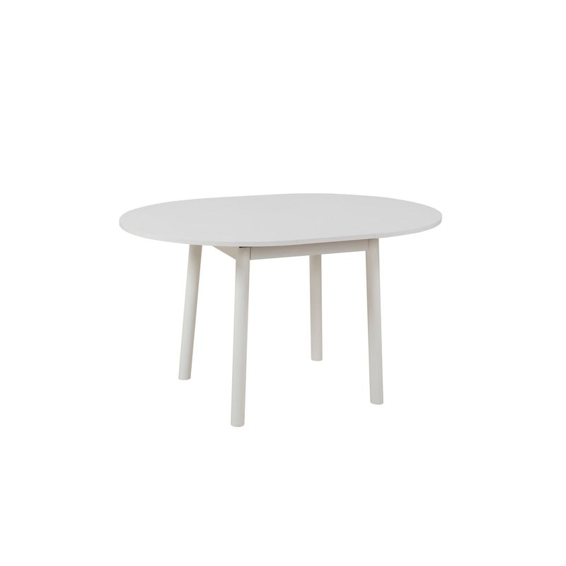 Casa si Gradina - Mobilier - Mese si birouri - Mese bucatarie si dining - Masa extensibila, Hanah Home, pal melaminat, alb, 100x75x100 cm, extensibila pana la 139 cm - Infinity.ro