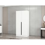 Casa si Gradina - Mobilier - Dulapuri si sifoniere - Sifoniere - Sifonier, Hanah Home, pal melaminat, alb, 90x52x210 cm - Infinity.ro