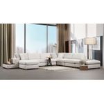 Casa si Gradina - Mobilier - Canapele si coltare - Coltare - Coltar, Atelier Del Sofa, lemn de fag si pal, alb, 374x428x95 cm - Infinity.ro