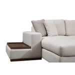 Casa si Gradina - Mobilier - Canapele si coltare - Coltare - Coltar, Atelier Del Sofa, lemn de fag si pal, alb, 374x428x95 cm - Infinity.ro