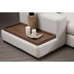 Casa si Gradina - Mobilier - Canapele si coltare - Coltare - Coltar, Atelier Del Sofa, lemn de fag si pal, alb, 374x428x95 cm - Infinity.ro