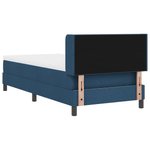 Casa si Gradina - Mobilier - Paturi si accesorii - Paturi - Pat cu arcuri  cu saltea Albastru 90x200 cm Material textil - Infinity.ro