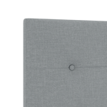 Casa si Gradina - Mobilier - Paturi si accesorii - Paturi - Cadru de pat, gri deschis, 120x200 cm, textil - Infinity.ro