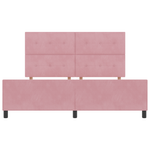 Casa si Gradina - Mobilier - Paturi si accesorii - Paturi - Cadru de pat, roz, 180x200 cm, catifea - Infinity.ro