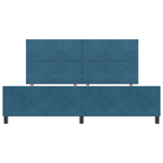 Casa si Gradina - Mobilier - Paturi si accesorii - Paturi - Cadru de pat, albastru inchis, 200x200 cm, catifea - Infinity.ro