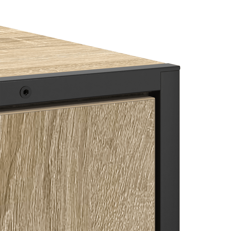 Casa si Gradina - Mobilier - Mobilier baie - Corpuri baie - Set de mobila baie  3 Piese Stejar Sonoma Lemn Prelucrat - Infinity.ro