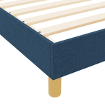 Casa si Gradina - Mobilier - Paturi si accesorii - Paturi - Cadru de pat, albastru, 160x200 cm, textil - Infinity.ro