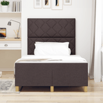 Casa si Gradina - Mobilier - Paturi si accesorii - Paturi - Cadru de pat, maro inchis, 120x200 cm, textil - Infinity.ro