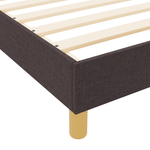 Casa si Gradina - Mobilier - Paturi si accesorii - Paturi - Cadru de pat, maro inchis, 140x200 cm, textil - Infinity.ro