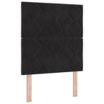 Casa si Gradina - Mobilier - Paturi si accesorii - Paturi - Cadru de pat, negru, 80x200 cm, catifea - Infinity.ro