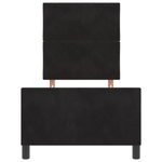 Casa si Gradina - Mobilier - Paturi si accesorii - Paturi - Cadru de pat, negru, 80x200 cm, catifea - Infinity.ro