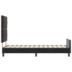Casa si Gradina - Mobilier - Paturi si accesorii - Paturi - Cadru de pat, negru, 80x200 cm, catifea - Infinity.ro