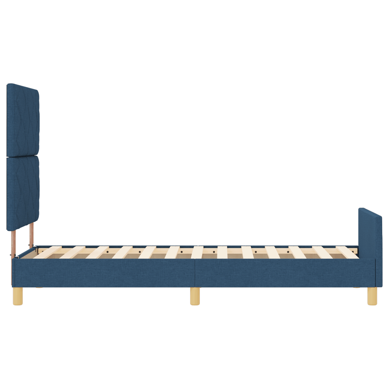 Casa si Gradina - Mobilier - Paturi si accesorii - Paturi - Cadru de pat, albastru, 80x200 cm, textil - Infinity.ro