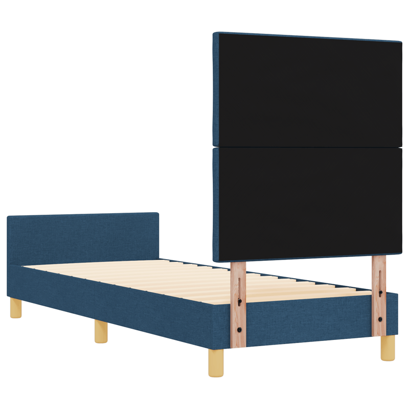 Casa si Gradina - Mobilier - Paturi si accesorii - Paturi - Cadru de pat, albastru, 80x200 cm, textil - Infinity.ro